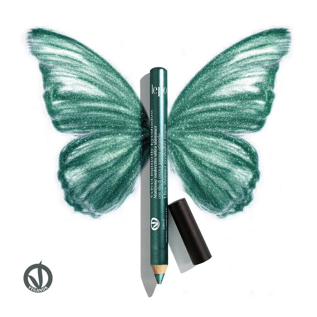 VELVET BUTTERFLY EYESHADOW  – Matitone Ombretto Ultra Shimmer Naturale - LEPO