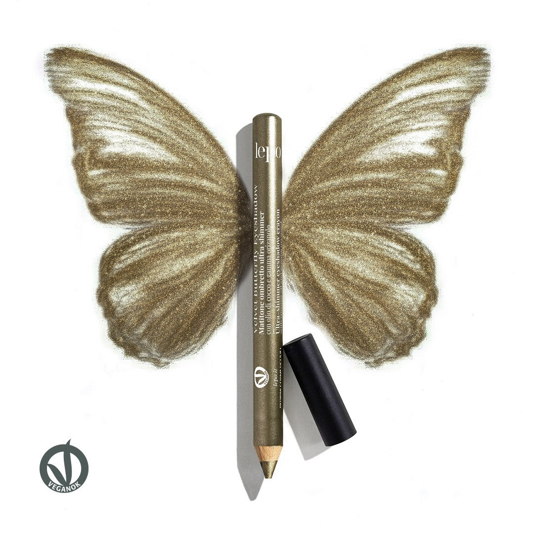 VELVET BUTTERFLY EYESHADOW  – Matitone Ombretto Ultra Shimmer Naturale - LEPO