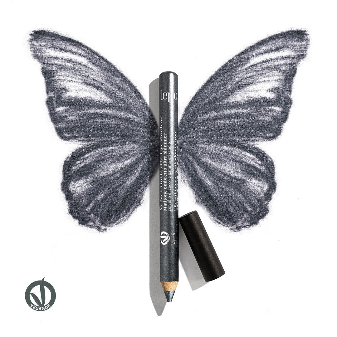 VELVET BUTTERFLY EYESHADOW  – Matitone Ombretto Ultra Shimmer Naturale - LEPO