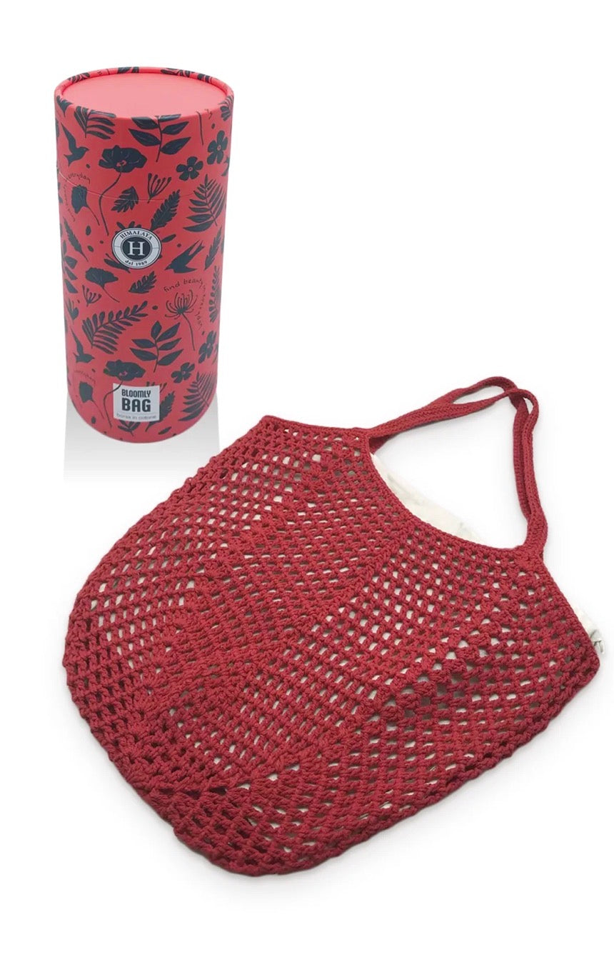 Bloomly Bag – Borsa in Cotone all’Uncinetto - Himalaya