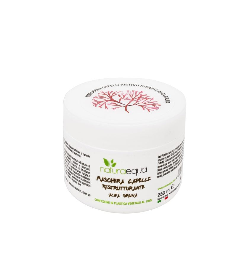 MASCHERA CAPELLI RISTRUTTURANTE ALGA BRUNA - NATURAEQUA