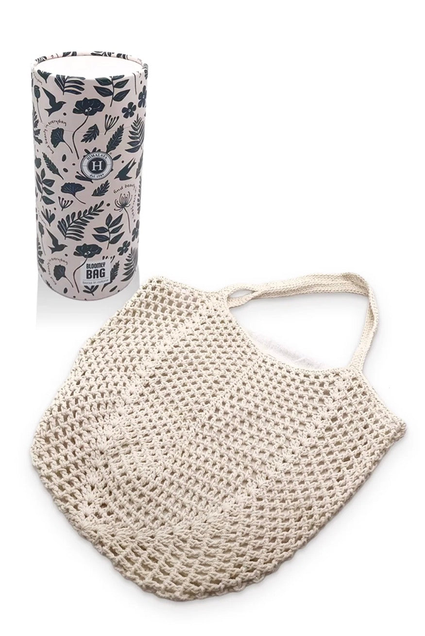 Bloomly Bag – Borsa in Cotone all’Uncinetto - Himalaya