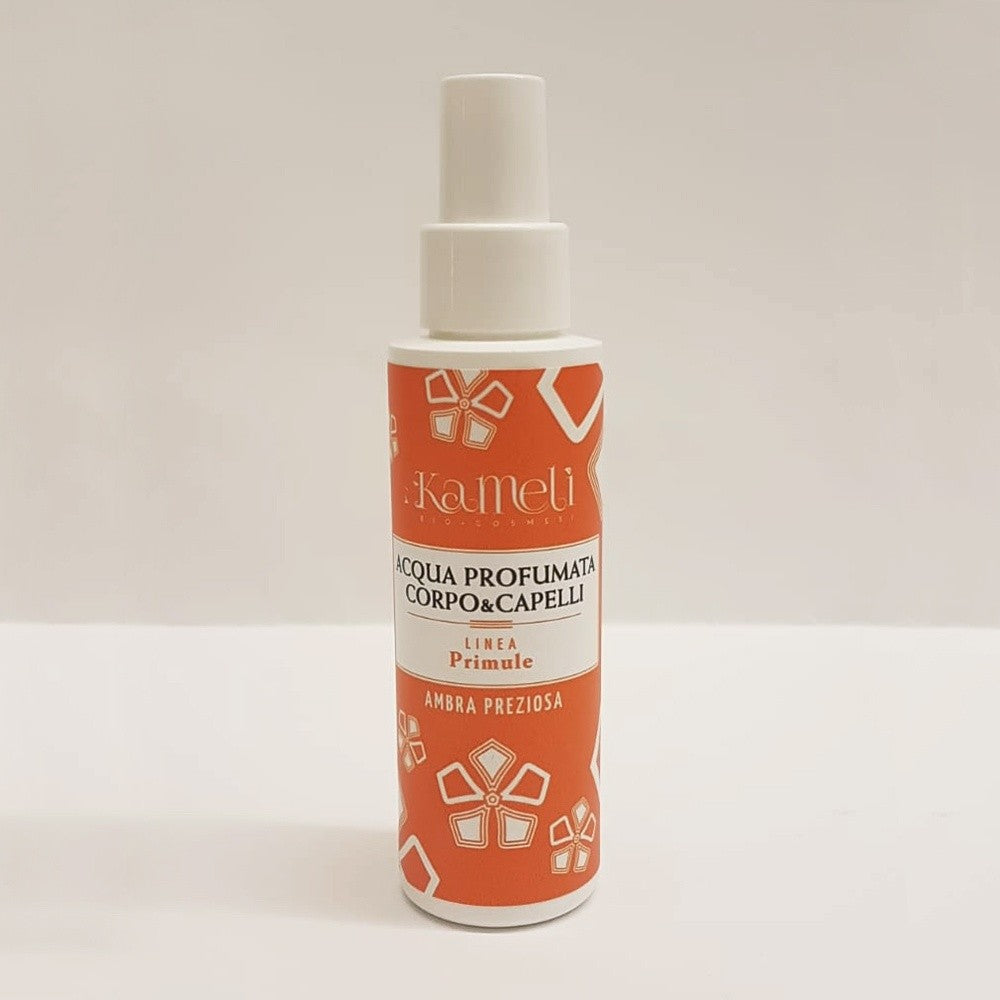 ACQUA PROFUMATA CORPO E CAPELLI AMBRA PREZIOSA - KAMELÌ