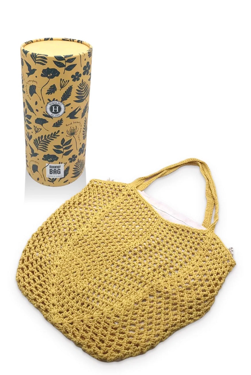 Bloomly Bag – Borsa in Cotone all’Uncinetto - Himalaya