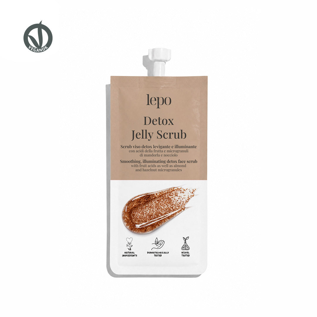 Detox Jelly Scrub – Scrub Viso Levigante e Illuminante - LEPO