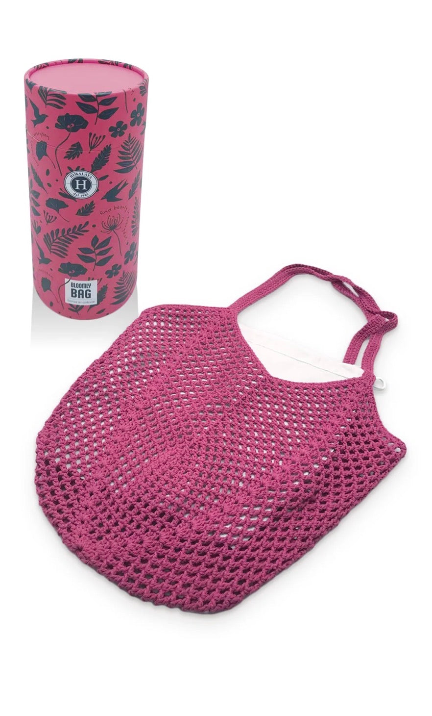 Bloomly Bag – Borsa in Cotone all’Uncinetto - Himalaya