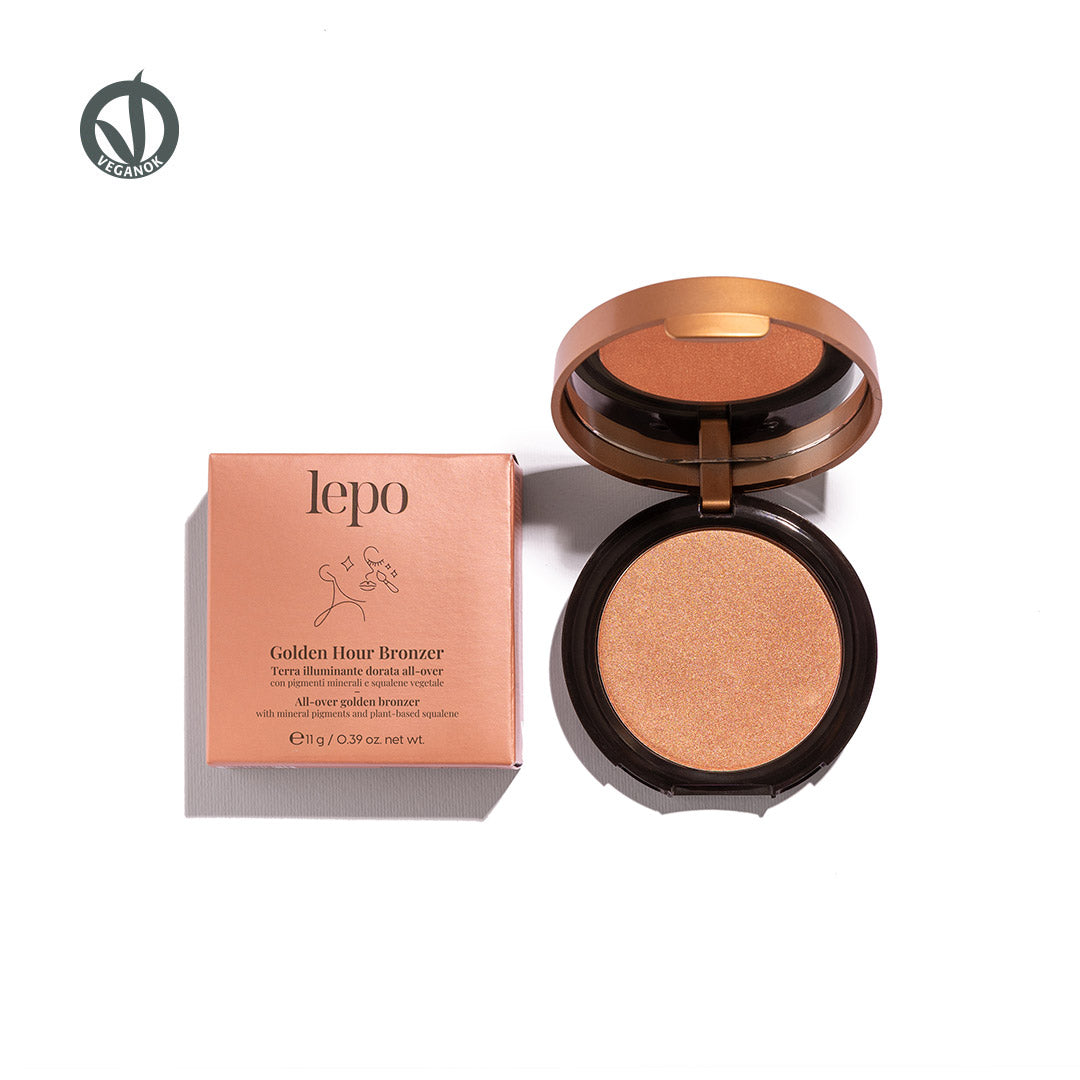 Golden Hour Bronzer – Terra Illuminante Dorata - LEPO