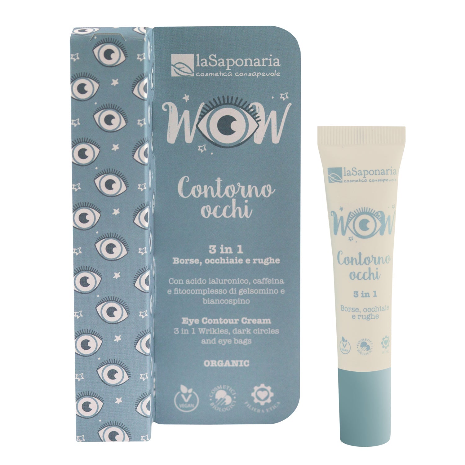 Crema Contorno Occhi 3 in 1 Antiage – La Saponaria