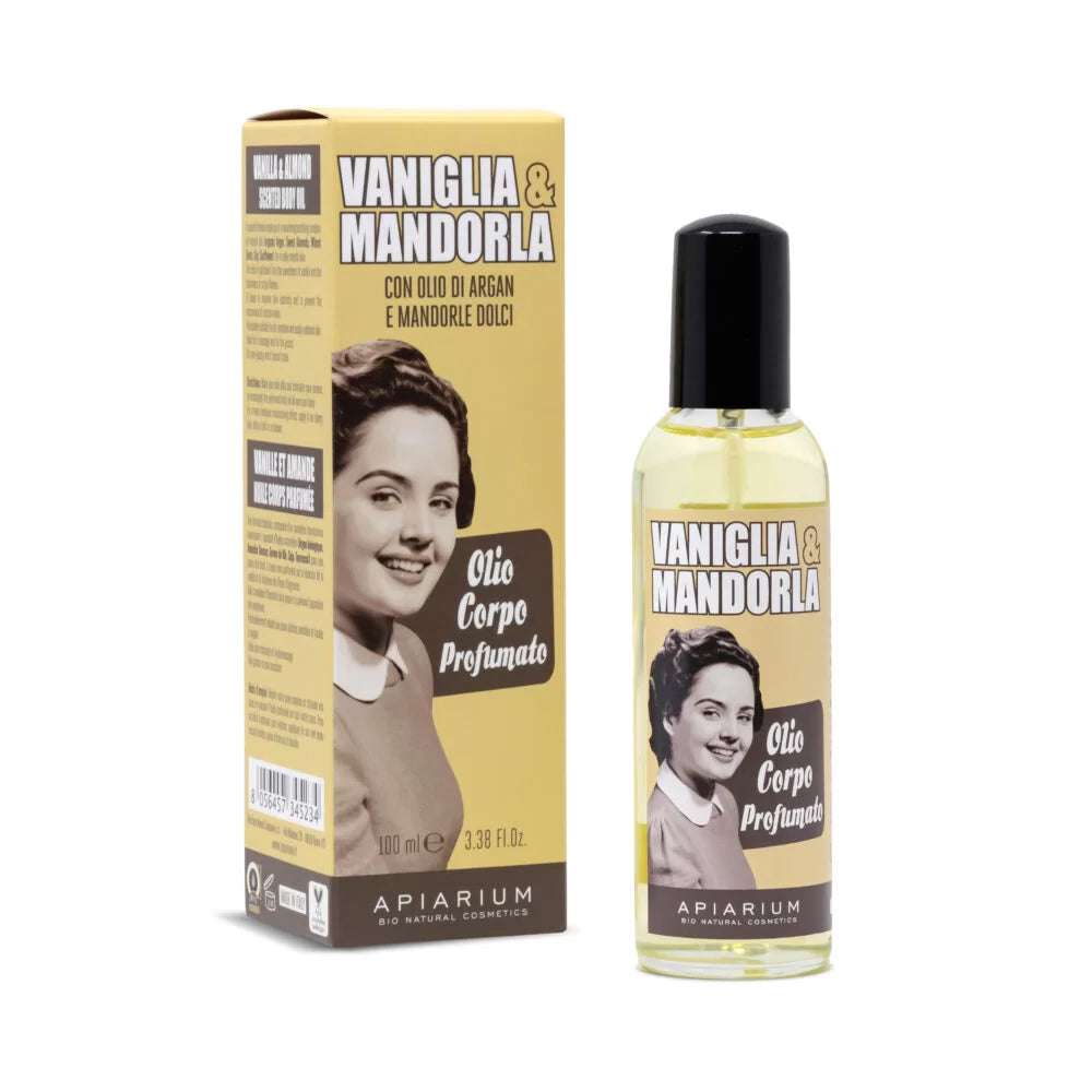 Olio Corpo Profumato Vaniglia e Mandorla - Apiarium