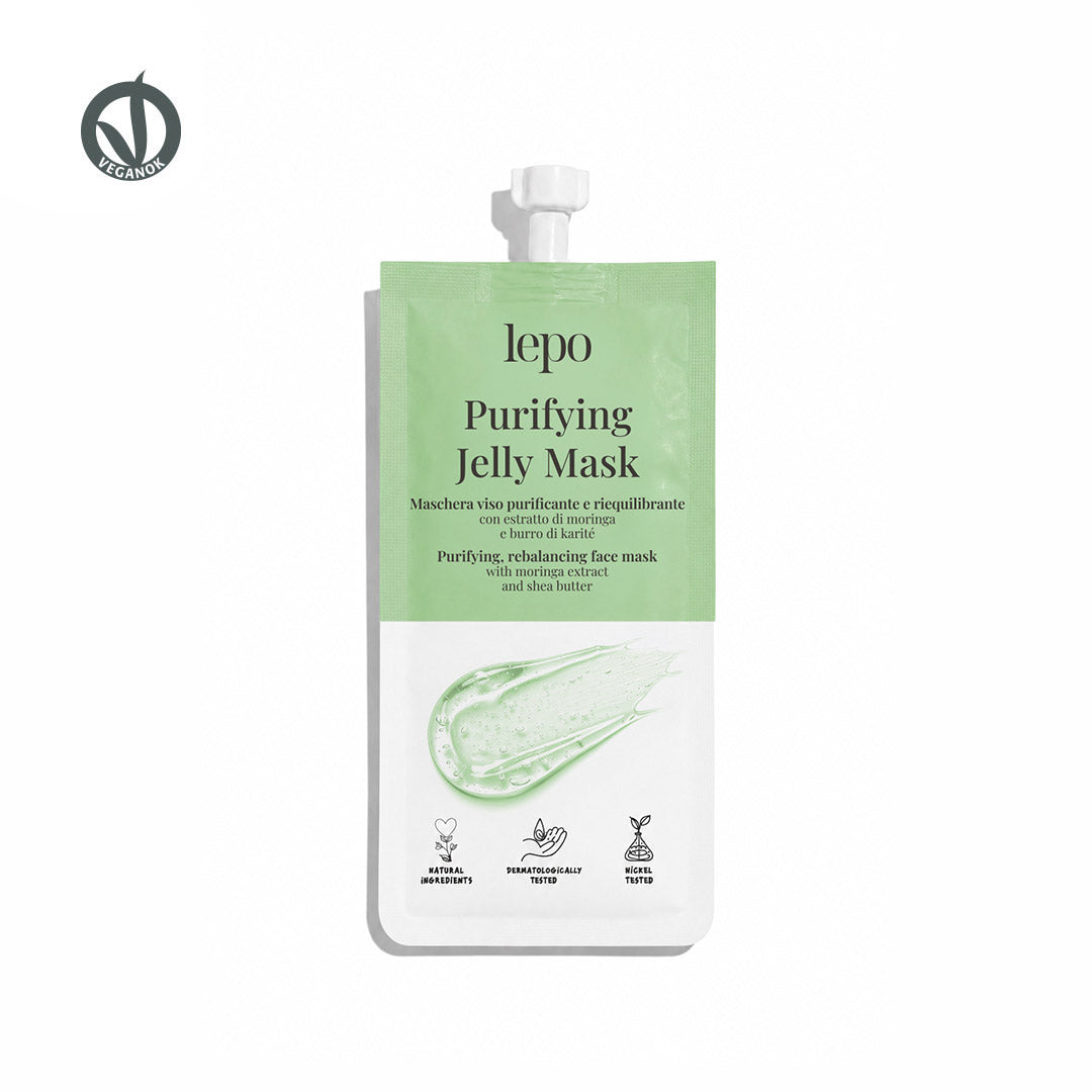 Purifying Jelly Mask – Maschera Viso Purificante e Riequilibrante - LEPO