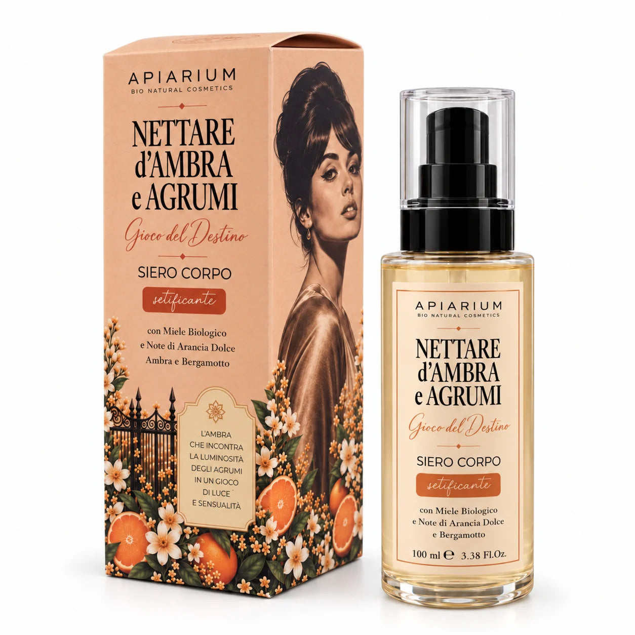 Siero Corpo Nettare d’Ambra e Agrumi – Apiarium
