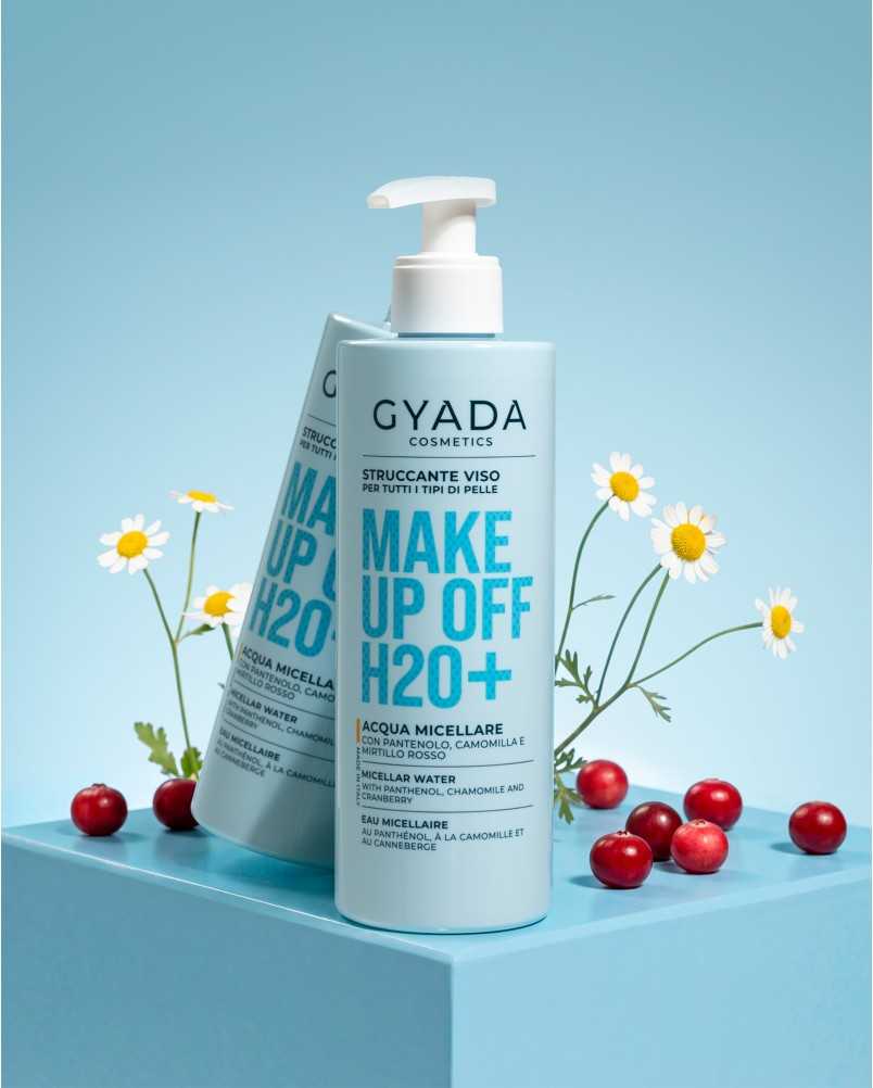 Acqua Micellare con Pantenolo, Camomilla e Mirtillo Rosso – Gyada Cosmetics