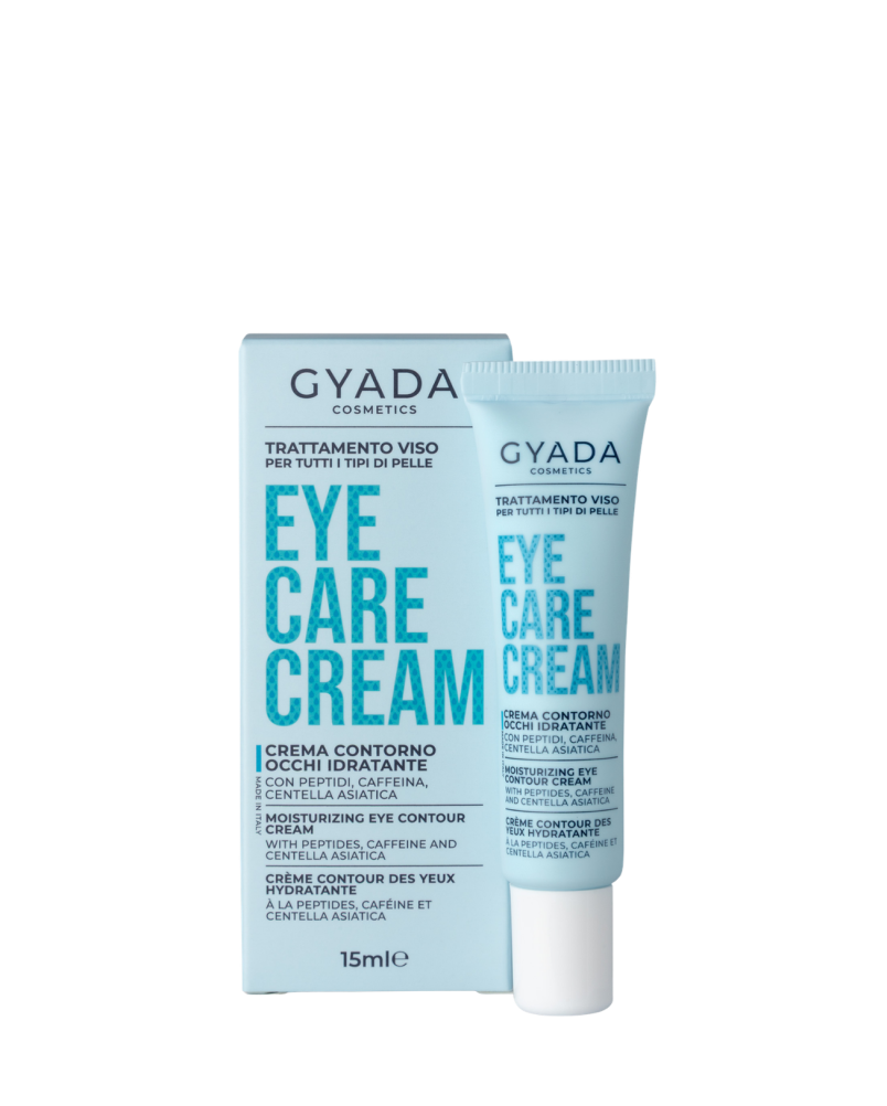 Crema Contorno Occhi con Peptidi, Caffeina e Acido Ialuronico – Gyada Cosmetics