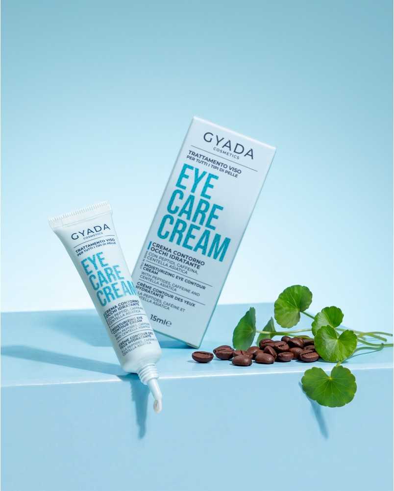 Crema Contorno Occhi con Peptidi, Caffeina e Acido Ialuronico – Gyada Cosmetics