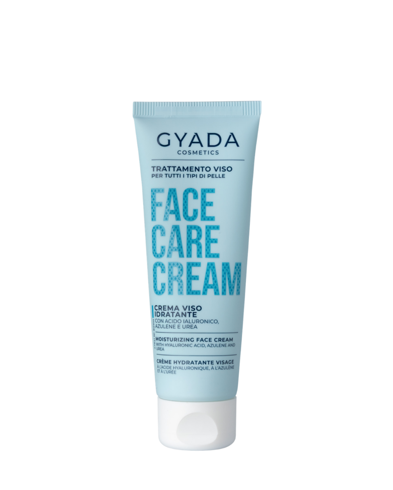 Crema Viso Idratante con Acido Ialuronico, Urea e Azulene – Gyada Cosmetics