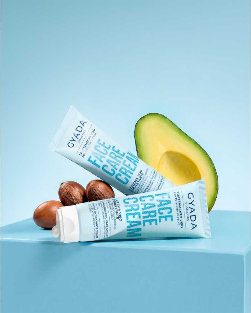 Crema Viso Idratante con Acido Ialuronico, Urea e Azulene – Gyada Cosmetics