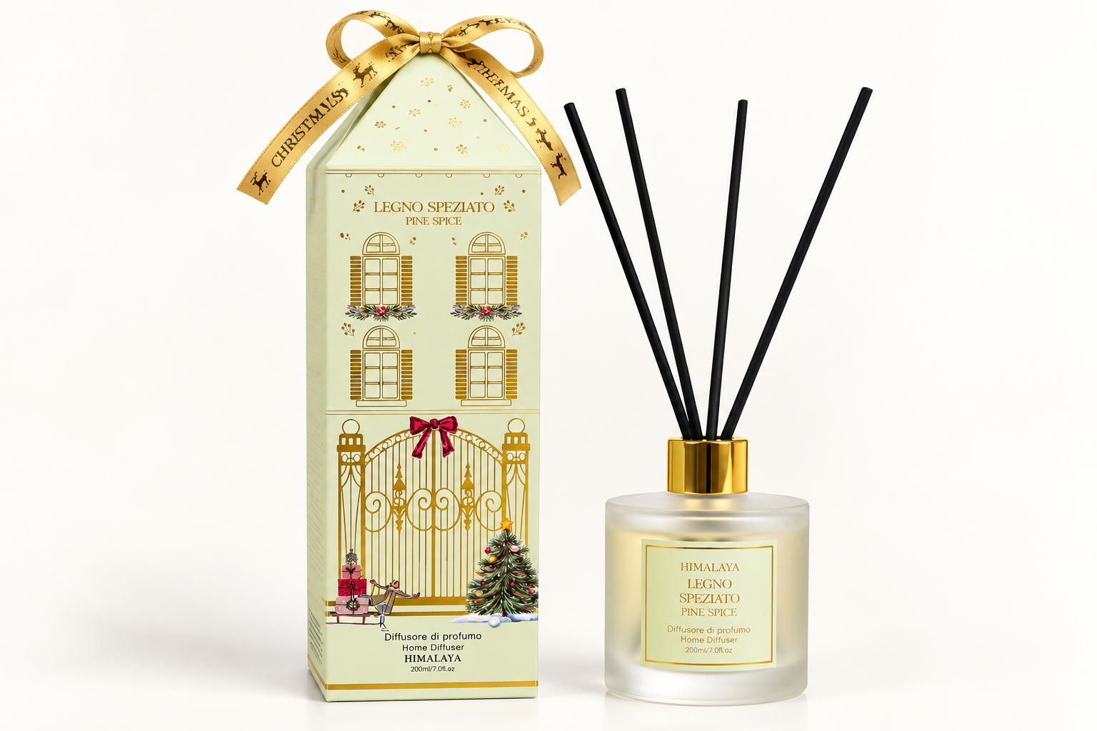 Joy Home – Diffusore Ambiente con Bastoncini 200 ml - Himalaya