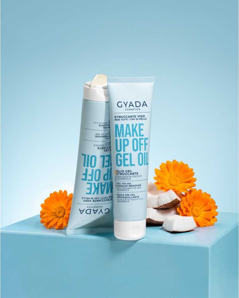 Olio Gel Struccante con Olio di Cocco e Calendula – Gyada Cosmetics