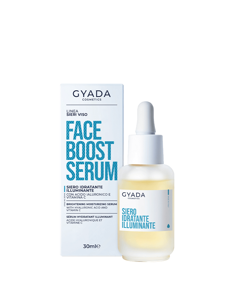 Siero Viso Idratante Illuminante con Acido Ialuronico e Vitamina C – Gyada Cosmetics