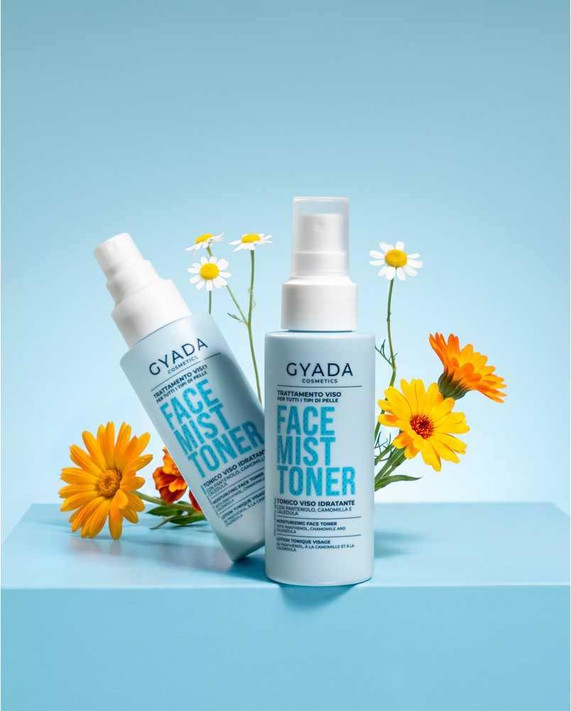 Tonico Viso con Pantenolo, Camomilla e Calendula – Gyada Cosmetics